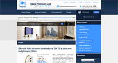 Desktop Screenshot of oknapremium.net
